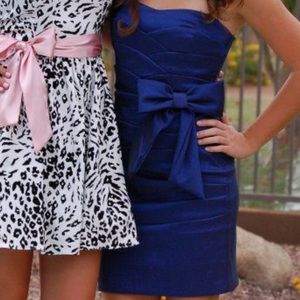 Midnight Blue Cocktail Dress